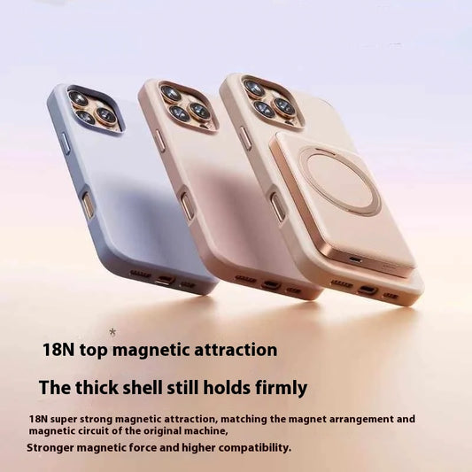 High-Capacity Magnetic Wireless Charging Portable Battery